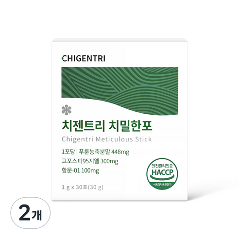 치젠트리 치밀한포, 2개, 30g