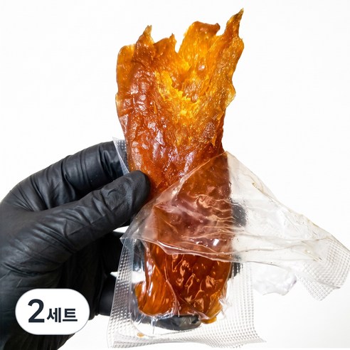 [100% 고구마 스틱] 꿀구미 쫀득한 고구마 말랭이, 2세트, 500g