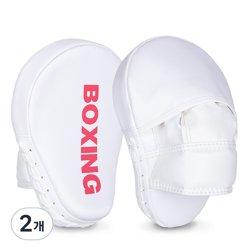 GINGPAI 깅파이 복싱 손 미트 핸드패드 격투기 트레이닝 코치 손미트 BOXSB, 2개, 핑크
