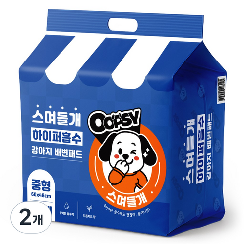 웁쉬 스며들개 고흡수 강아지 배변패드 두툼형 피톤치드향 솔직 후기 | 실사용자 리뷰 분석 - 상품 이미지 1