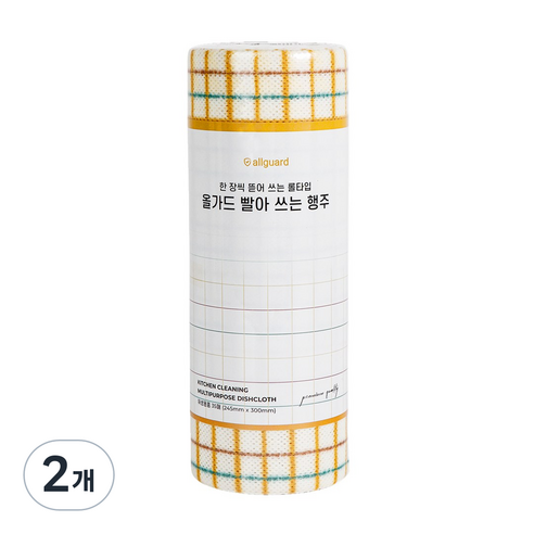 올가드 빨아쓰는 행주, 35개입, 2개