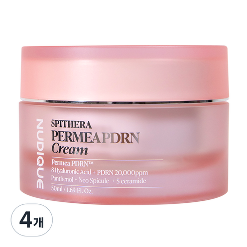 누디크 스피테라 퍼미어 PDRN 크림, 50ml, 4개