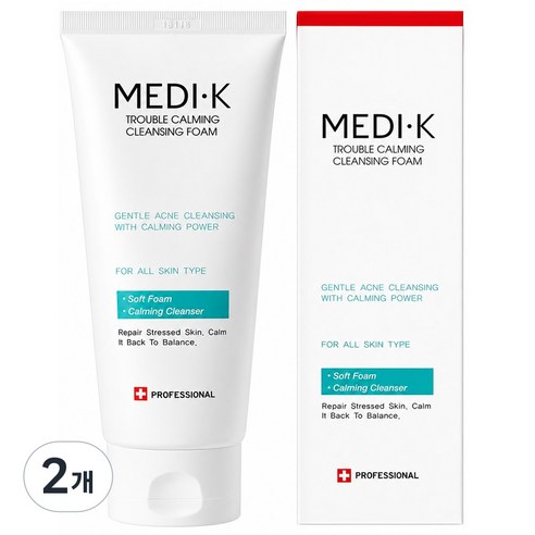 약국입점 메디케이 트러블 카밍 클렌징폼 200ml 여드름기능성 모공피지 ... 솔직 후기 | 실사용자 리뷰 분석 썸네일