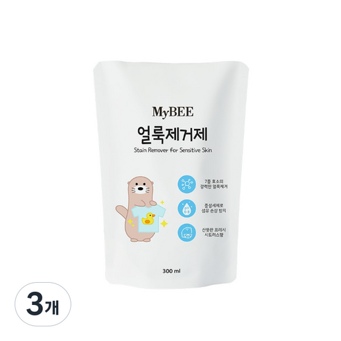 마이비 얼룩제거제 리필, 300ml, 3개