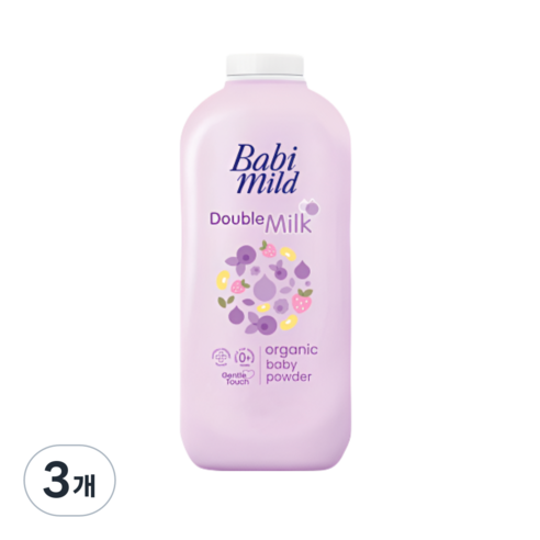 태국 베이비마일드 베이비 파우더 Babi mild Doeble milk, 350g, 3개