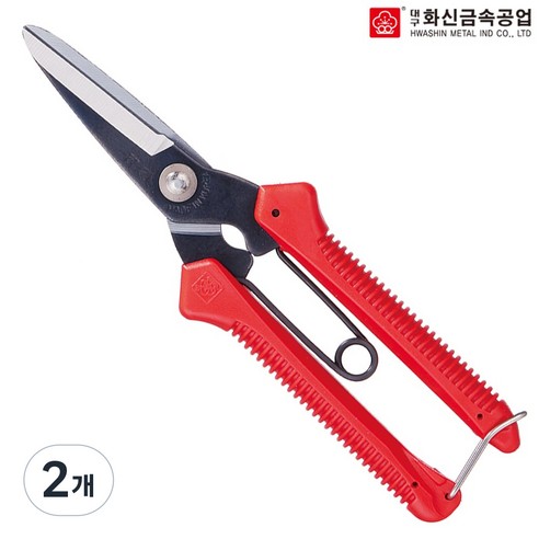화신공업 다목적 가위 P-220 색상랜덤발송, 2개
