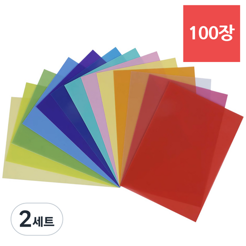 칼라 습자지 10컬러 꽃종이 색화지, 2세트