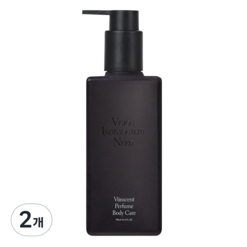비인센트 어도러블 퍼퓸 바디워시, 2개, 300ml