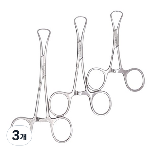 의료용 타올클램프 9cm 포셉 겸자 병원용 Towel Clamps, 3개