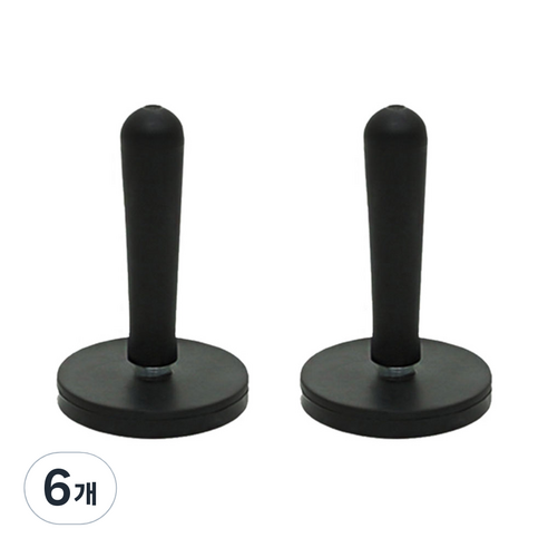 초강력 자동차 랩핑 자석 필름 시트지 고정 홀더 그리퍼, 블랙, 6개