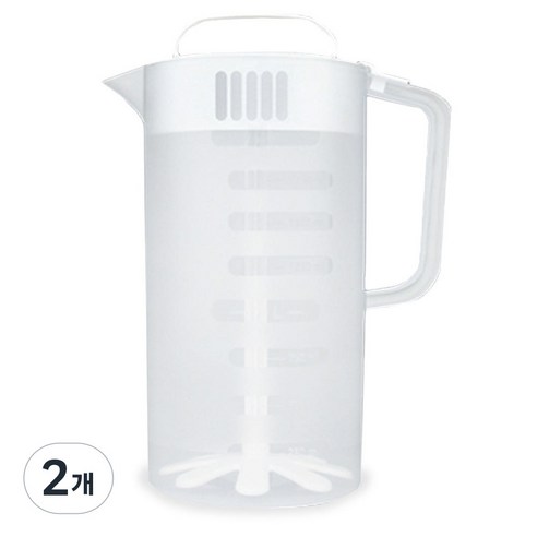 누보 믹싱 피쳐 2L, 반투명, 2개