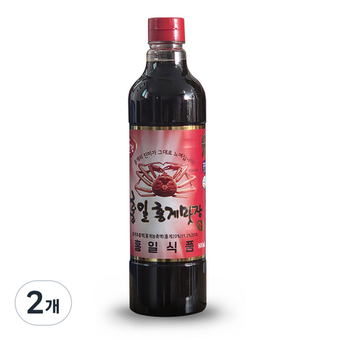 홍일점 홍게맛장소스, 2개, 900ml