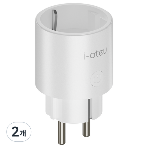 아이오트 스마트 플러그 IoT 타이머 콘센트 고용량 16A 3520W M10-EM × 2개, 모델명/품번 × 수량 섬네일