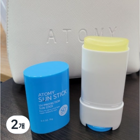 애터미 선스틱 SPF50+ PA++++, 15g, 2개