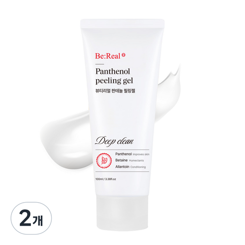 뷰티리얼 판테놀 필링젤 BeReal Panthenol peeling gel 100ml, 2개