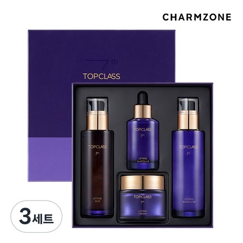 참존 탑클래스 7세대 리프팅 스킨케어 4종 선물세트 솔직 후기 | 피부 타입별 분석 - 상품 이미지 1