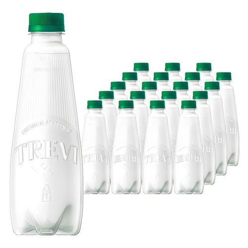 트레비 레몬 ECO 탄산음료 무라벨, 350ml, 20개