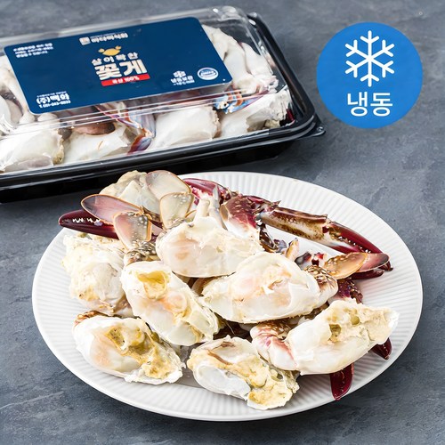 바다미식회 살이꽉찬 국내산 손질꽃게 2절 (냉동), 500g, 1개 골드박스 특가