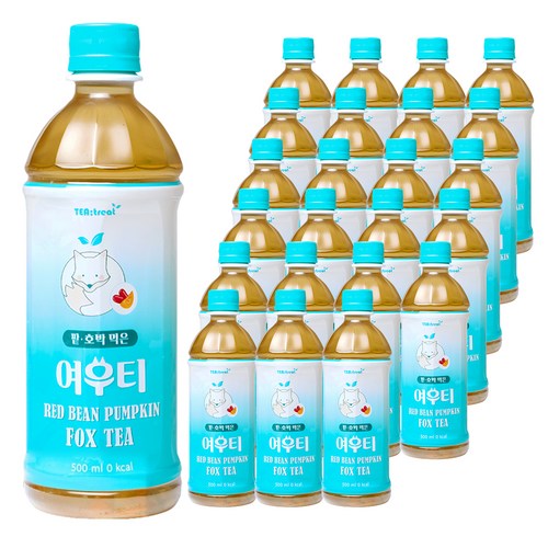 티트리트 여우티 호박팥차, 500ml, 24개 골드박스 특가