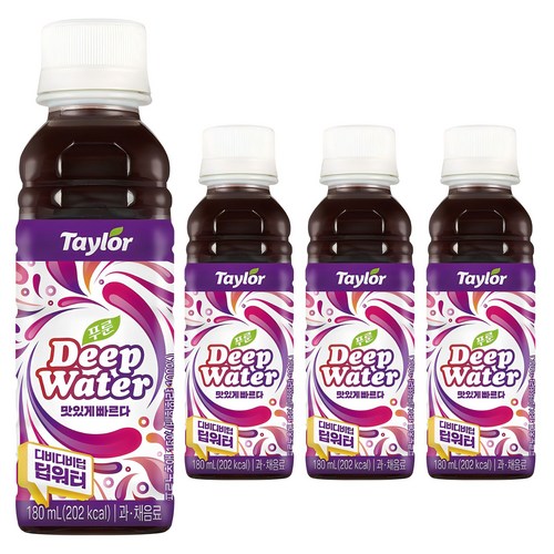 테일러 푸룬 딥워터, 180ml, 4개 골드박스 특가