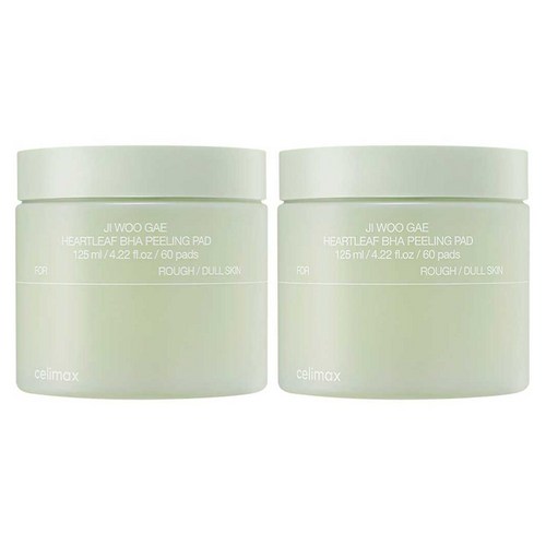 셀리맥스 어성초 BHA 지우개 필링 패드, 60매입, 125ml, 2개 골드박스 특가