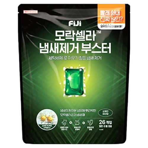 피지 모락셀라 냄새제거 부스터 캡슐 상쾌한 허브향, 468g, 26개입, 1개 골드박스 특가
