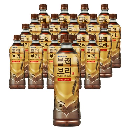 하이트진로 블랙보리 오리지널, 520ml, 20개 골드박스 특가
