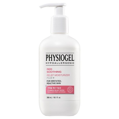 피지오겔 레드 수딩 릴리프 모이스처라이저 플러스 로션, 300ml, 1개 골드박스 특가