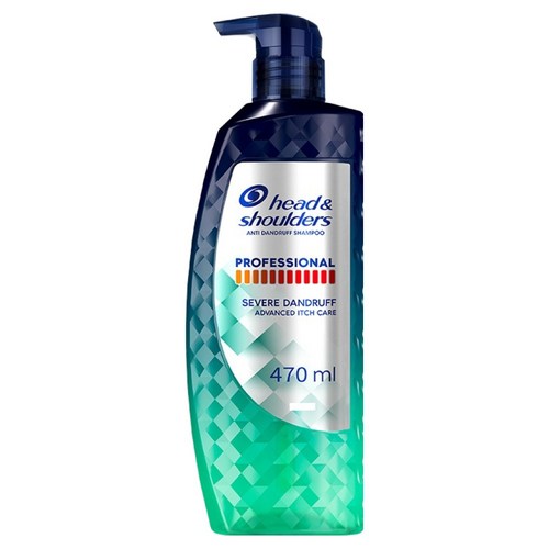 헤드앤숄더 프로페셔널 안티 댄드러프 어드밴스드 가려운 두피 케어 샴푸, 470ml, 1개 골드박스 특가