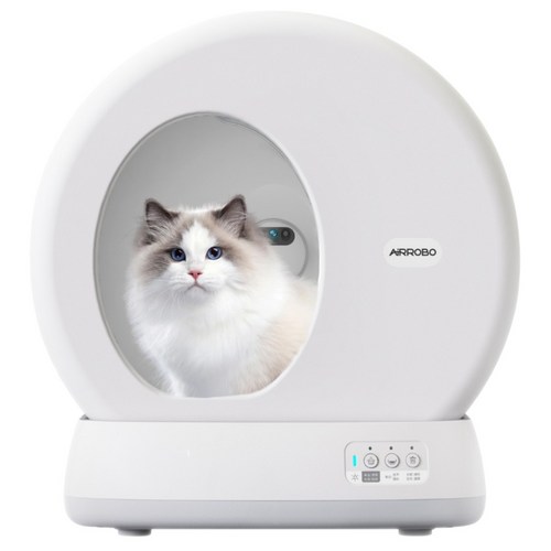 [디클펫] 고양이 자동 화장실 오픈형 모리