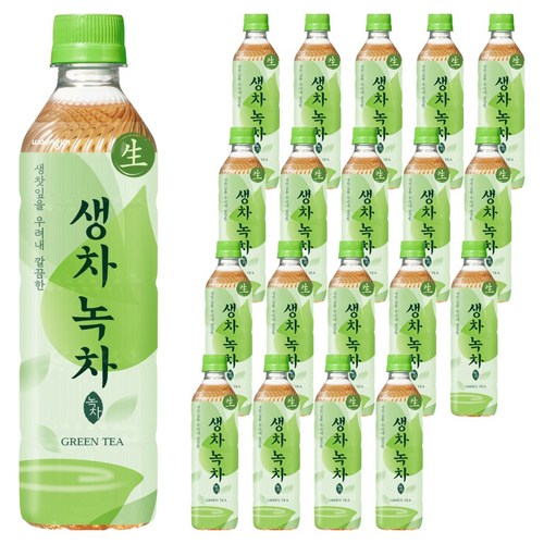 웅진 생차 녹차, 500ml, 20개 골드박스 특가