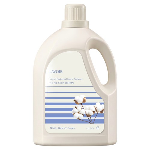 퍼퓸 섬유유연제 화이트머스크앤앰버, 4L, 1개 골드박스 특가