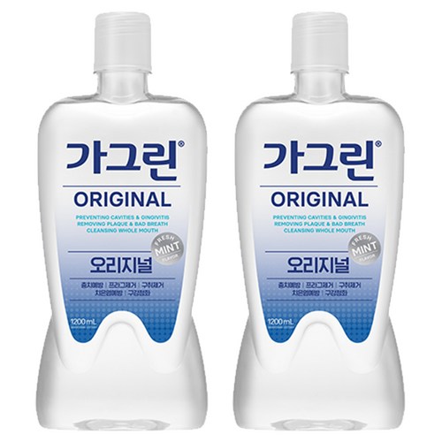 오리지널 구강청결제, 1.2L, 2개 골드박스 특가