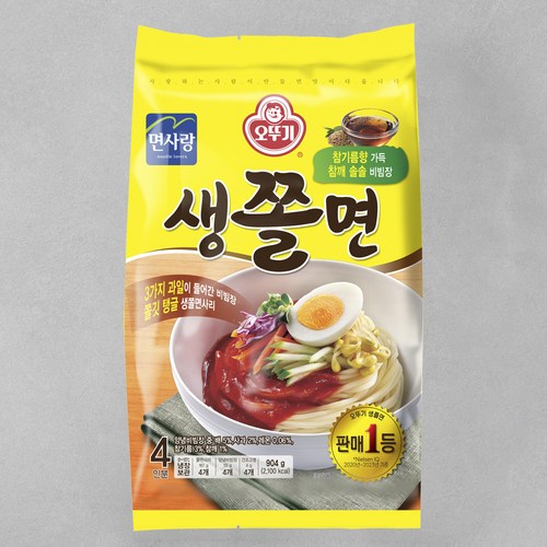 오뚜기 생쫄면 4인가족세트, 904g, 1개 골드박스 특가