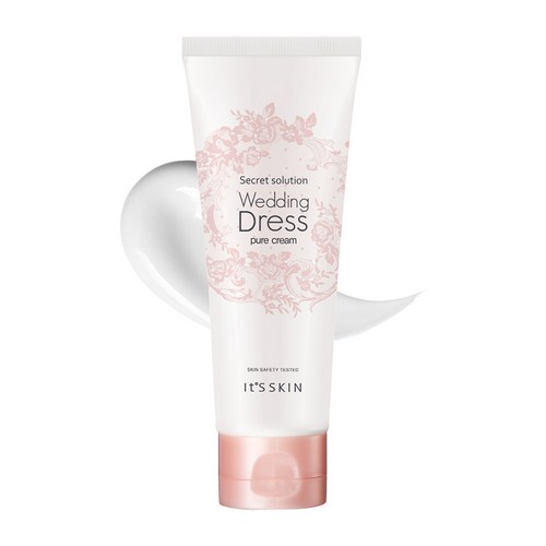잇츠스킨 시크릿 솔루션 웨딩드레스 퓨어 톤업크림 100ml, 1개 골드박스 특가