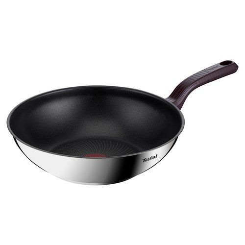 테팔 인덕션 티타늄 1X 스테인리스 스틸 트렌디쿡 볶음팬, 28cm, 1개 골드박스 특가