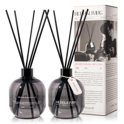 허브앤리빙 홈 디퓨저, 밤쉘, 520ml, 2개 골드박스 특가