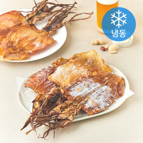 해맑은푸드 부드러운 마른오징어 (냉동), 450g(5미), 1개 골드박스 특가