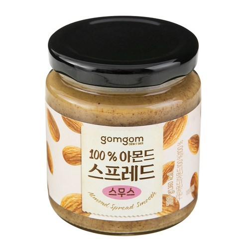 곰곰 100% 아몬드 스프레드 스무스, 200g, 1개 골드박스 특가