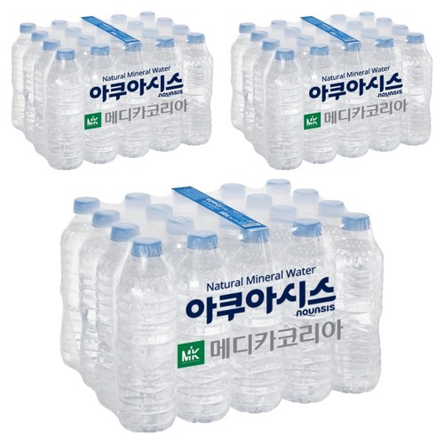 생수 무라벨, 500ml, 60개 골드박스 특가