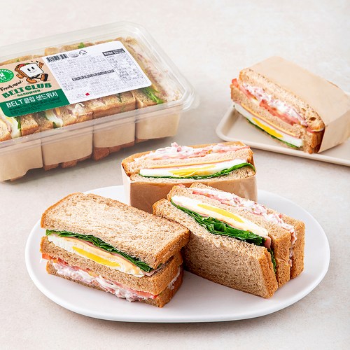 그린래빗 BELT 클럽 샌드위치, 480g, 1개 골드박스 특가