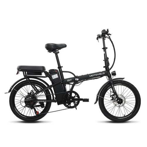 모토벨로 TX7 듀얼 전기자전거 350W 36V 5.2Ah, 스틸, 블랙 골드박스 특가