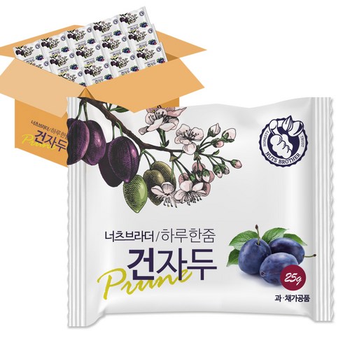 너츠브라더 하루한줌 건자두, 25g, 30개 골드박스 특가