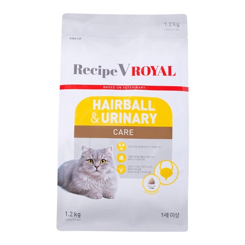 상품정보링크 생성유한양행레시피브이 고양이 로얄 기능성 사료, 유리너…40%