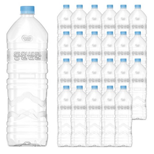 동원샘물 무라벨, 2L, 24개 골드박스 특가