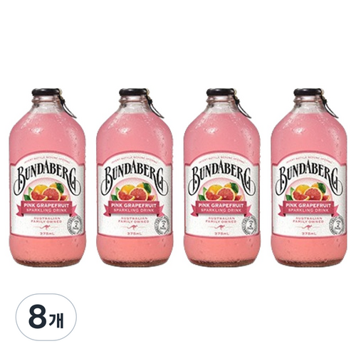 분다버그 핑크 그래이프 푸르트, 375ml, 8개 골드박스 특가