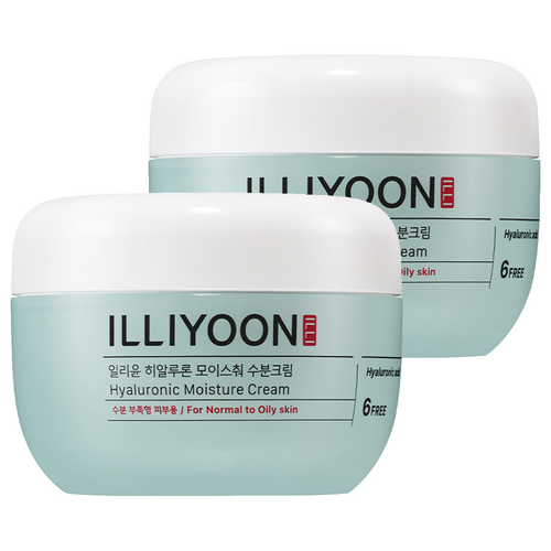 일리윤 히알루론 모이스춰 수분크림, 100ml, 2개 골드박스 특가