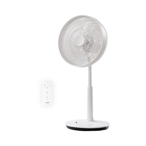 르젠 서큘레이터형 풋터치 리모컨 스탠드형 선풍기, LZEF-R132C(클라우드화이트) 골드박스 특가