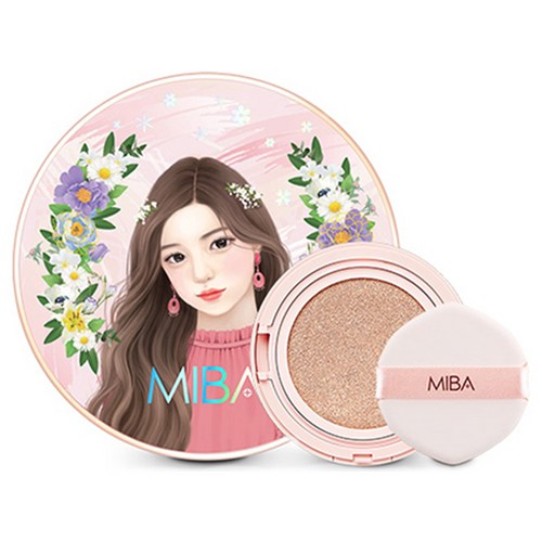 미바 이온칼슘 더블 쿠션 파운데이션 알엑스 본품 25g + 리필 25g, 21호 화사한피부, 1개 골드박스 특가
