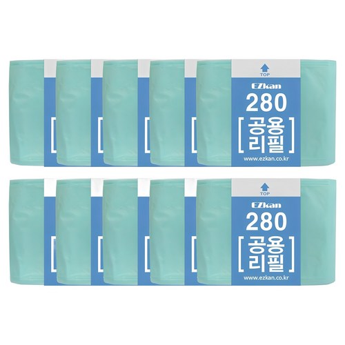 이지캔 매직 공용 리필 280 쓰레기봉투, 27L, 10개 골드박스 특가